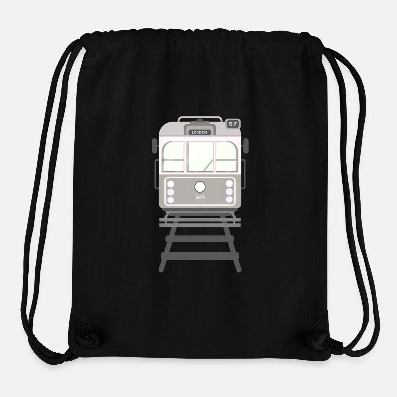 Tram, tram - Stanley/Stella Recycled Gym Bag - black