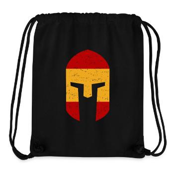 Gladiator Spanien - Stanley/Stella recycelter Gym Bag - Schwarz - Vorne