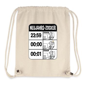 Jeu de jeu vidéo Jeu vidéo Gamer - Sac à cordon recyclé Stanley/Stella - blanc naturel - Devant
