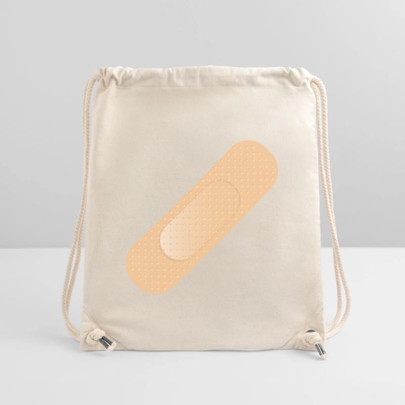 simple sticking plaster as a design element Stanley/Stella Recycled Gym Bag