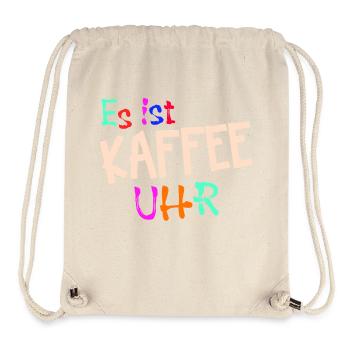 Kaffeeliebhaber Kaffeetrinker Kaffe Statement - Stanley/Stella recycelter Gym Bag - Naturweiß - Vorne