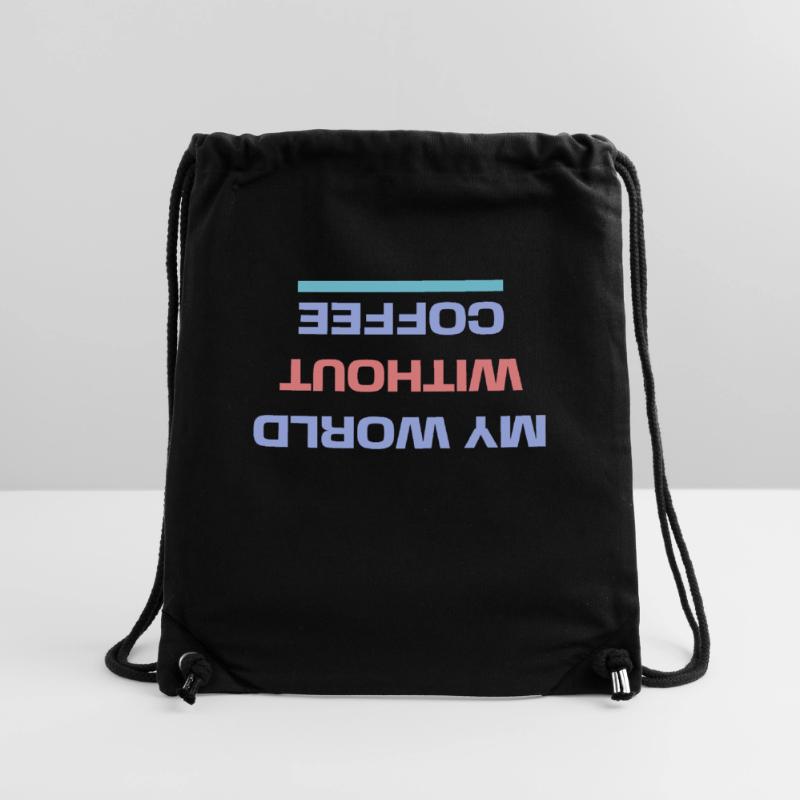 Caffeine Coffee Drinking Statement Coffee Lovers Stanley/Stella Recycled Gym Bag