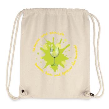 Samma uns ehrlich Summa Sunn Spritzer san herrlich - Stanley/Stella recycelter Gym Bag - Naturweiß - Vorne