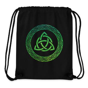 Celtic Knot - Stanley/Stella recycelter Gym Bag - Schwarz - Vorne