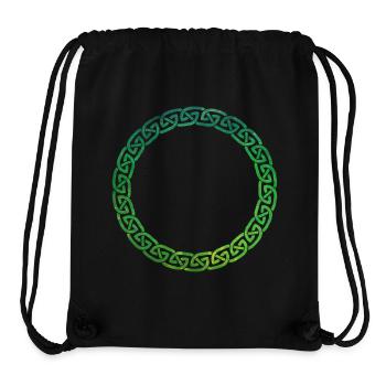 Celtic Knot - Stanley/Stella recycelter Gym Bag - Schwarz - Vorne