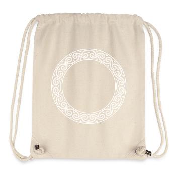 Celtic Knot - Stanley/Stella recycelter Gym Bag - Naturweiß - Vorne