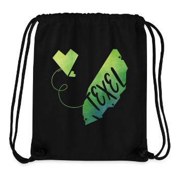 Texel - Stanley/Stella recycelter Gym Bag - Schwarz - Vorne