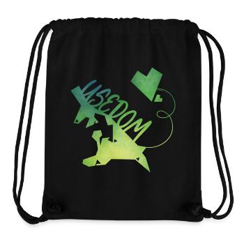 Usedom - Stanley/Stella Recycled Gym Bag - black - Front