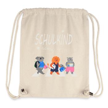 Back to school - Stanley/Stella Recycled Gym Bag - natural - Front