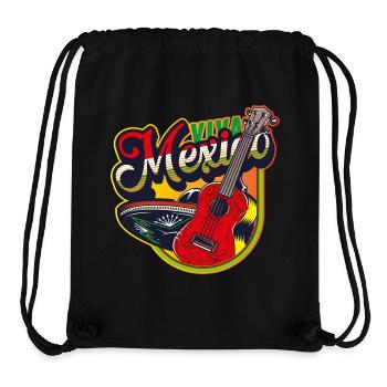 Mexiko - Stanley/Stella recycelter Gym Bag - Schwarz - Vorne