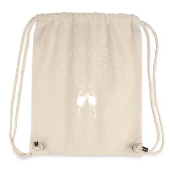 Sparkling Prosecco - Sparkling wine - Motif to toast - Stanley/Stella Recycled Gym Bag - natural - Front