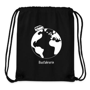 Busfahrerin MB 208 - Stanley/Stella recycelter Gym Bag - Schwarz - Vorne