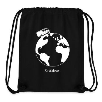 Busfahrer MB 508 - Stanley/Stella recycelter Gym Bag - Schwarz - Vorne