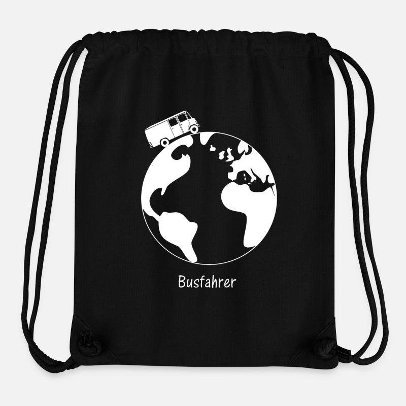 Busfahrer MB 508 - Stanley/Stella recycelter Gym Bag - Schwarz