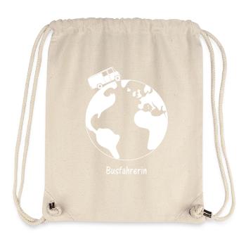 Busfahrerin MB 508 - Stanley/Stella recycelter Gym Bag - Naturweiß - Vorne