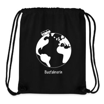 Busfahrerin MB 100 - Stanley/Stella recycelter Gym Bag - Schwarz - Vorne