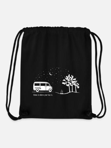 Home is where your Bus is. MB 208 - Stanley/Stella recycelter Gym Bag - Schwarz
