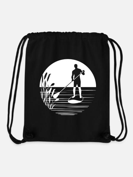 SUP - Stanley/Stella recycelter Gym Bag - Schwarz