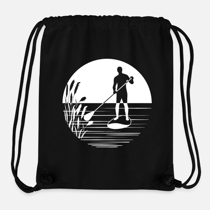 SUP - Stanley/Stella recycelter Gym Bag - Schwarz