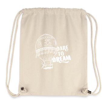 Dare To Dream - Stanley/Stella Recycled Gym Bag - natural - Front