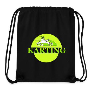 Karting - Stanley/Stella Recycled Gym Bag - black - Front
