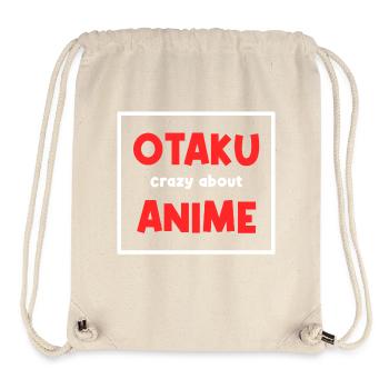 Otaku Anime Statement Manga Japan Pop Culture Comic - Sac à cordon recyclé Stanley/Stella - blanc naturel - Devant