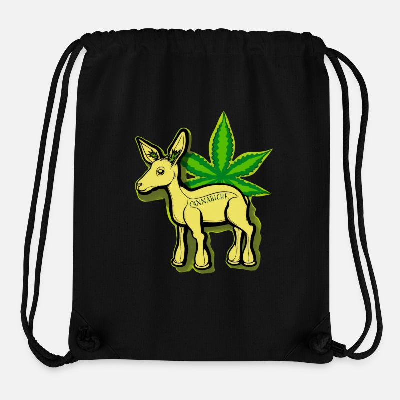 Cannabiche 05 mit Tippfehler - Stanley/Stella recycelter Gym Bag - Schwarz