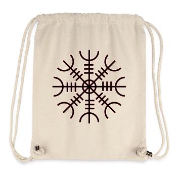 Helm of Awe - Stanley/Stella Recycled Gym Bag - natural - Front