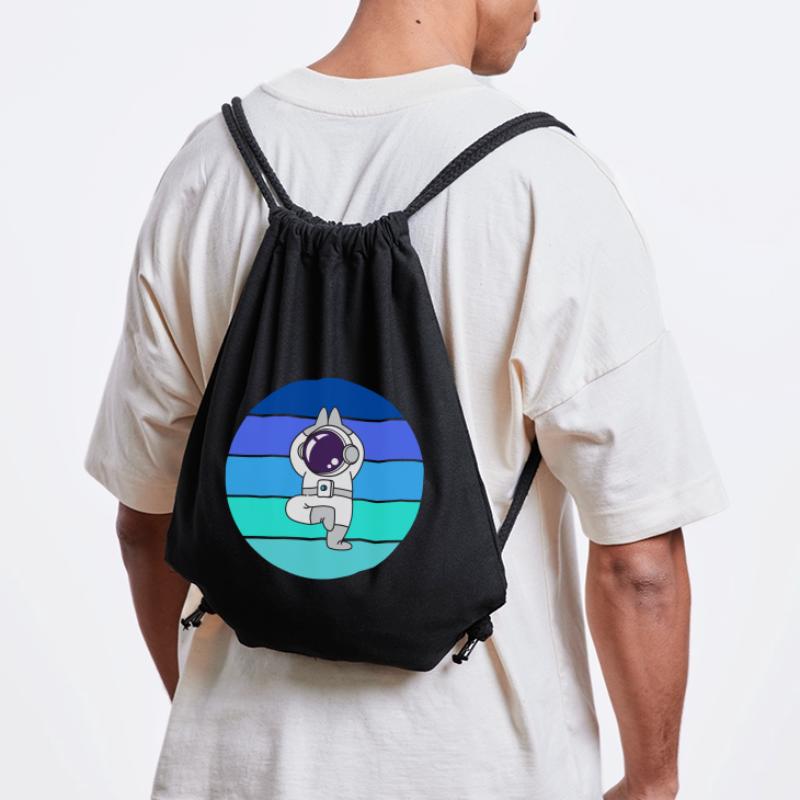 astronaut, flying rocket space Stanley/Stella Recycled Gym Bag