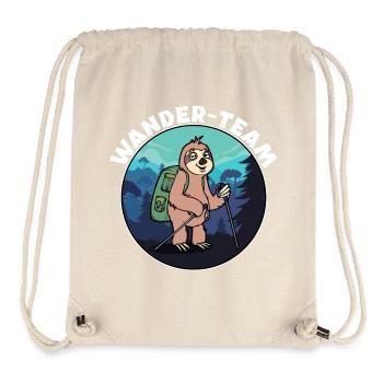 Wanderer Gipfelkreuz Wandern Statement Wanderwege - Stanley/Stella recycelter Gym Bag - Naturweiß - Vorne