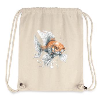 Goldfish in the water flash - Stanley/Stella Recycled Gym Bag - natural - Front