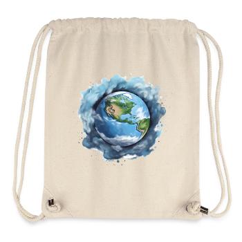 Earth - Stanley/Stella Recycled Gym Bag - natural - Front