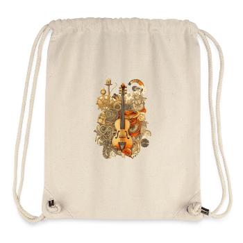 Music Instruments - Stanley/Stella Recycled Gym Bag - natural - Front