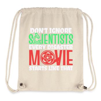 Cinema Movies Theatre Movies Statement Dvd Evening - Stanley/Stella Recycled Gym Bag - natural - Front