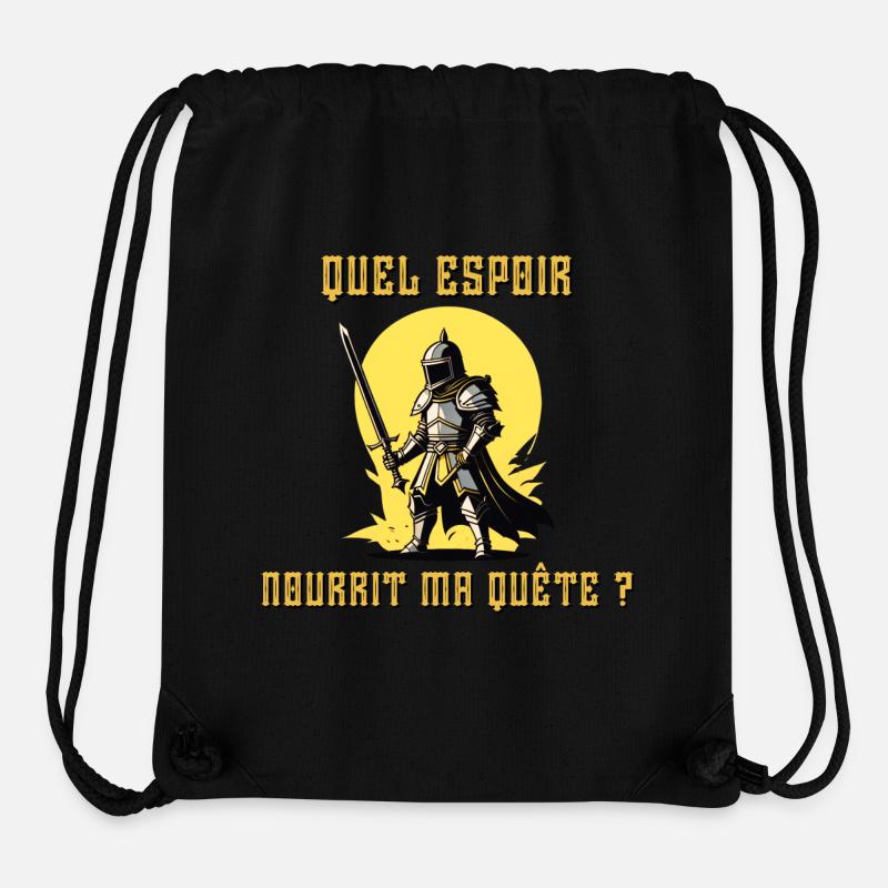 What hope does my quest have? - Stanley/Stella Recycled Gym Bag - black