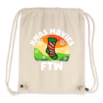 Movies Statement Movies Streaming Theatre Cinema Dvd - Stanley/Stella Recycled Gym Bag - natural - Front