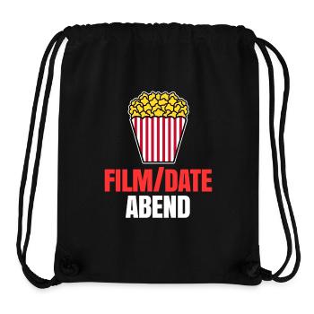 Movies Movies Popcorn Binge Watching Statement Cinema - Stanley/Stella Recycled Gym Bag - black - Front