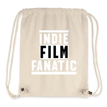 Dvd Evening Binge Watching Movies Statement Movies - Stanley/Stella Recycled Gym Bag - natural - Front
