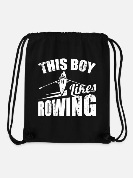 Ruderjunge - Stanley/Stella recycelter Gym Bag - Schwarz