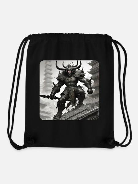 Teuflischer Dämon - Stanley/Stella recycelter Gym Bag - Schwarz