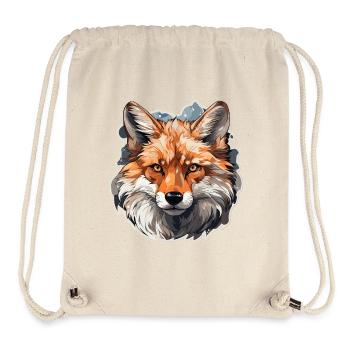 Fuchs - Illustration - Stanley/Stella recycelter Gym Bag - Naturweiß - Vorne