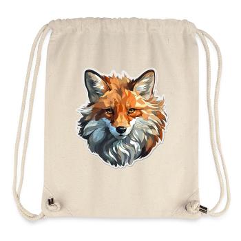 Fuchs - Illustration - Stanley/Stella recycelter Gym Bag - Naturweiß - Vorne