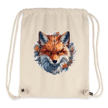 Fuchs - Illustration - Stanley/Stella recycelter Gym Bag - Naturweiß - Vorne