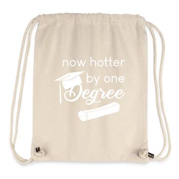 now hotter by one degree - Stanley/Stella Recycled Gym Bag - natural - Front