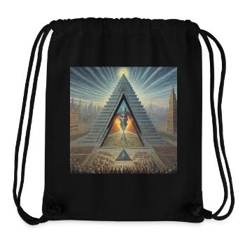 Assimilate - Stanley/Stella Recycled Gym Bag - black - Front