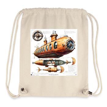 Submarine #4 - Stanley/Stella Recycled Gym Bag - natural - Front
