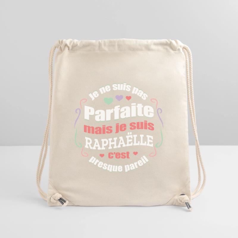 RAPHAËLLE PARFAITE - PRENOM RAPHAËLLE Sac à cordon recyclé Stanley/Stella