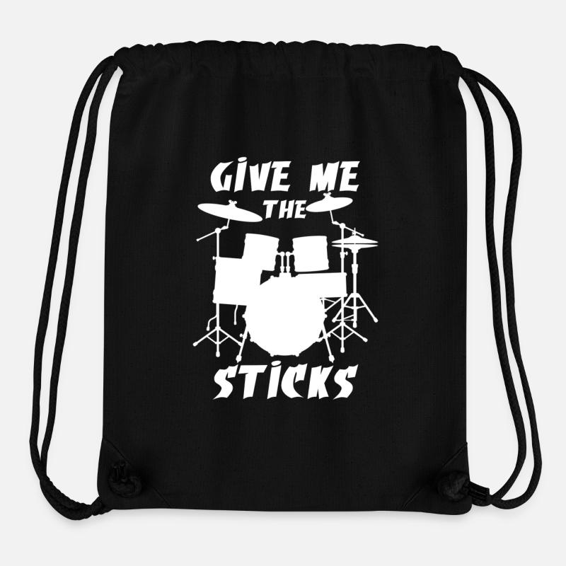 Drummer - Stanley/Stella Recycled Gym Bag - black