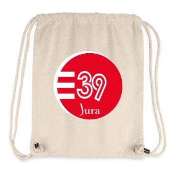 Jura - Sac à cordon recyclé Stanley/Stella - blanc naturel - Devant