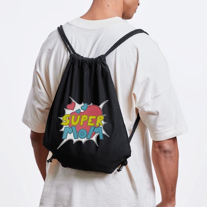 Muttertag supermom Super Mom beste Mutter Comic Stanley/Stella recycelter Gym Bag